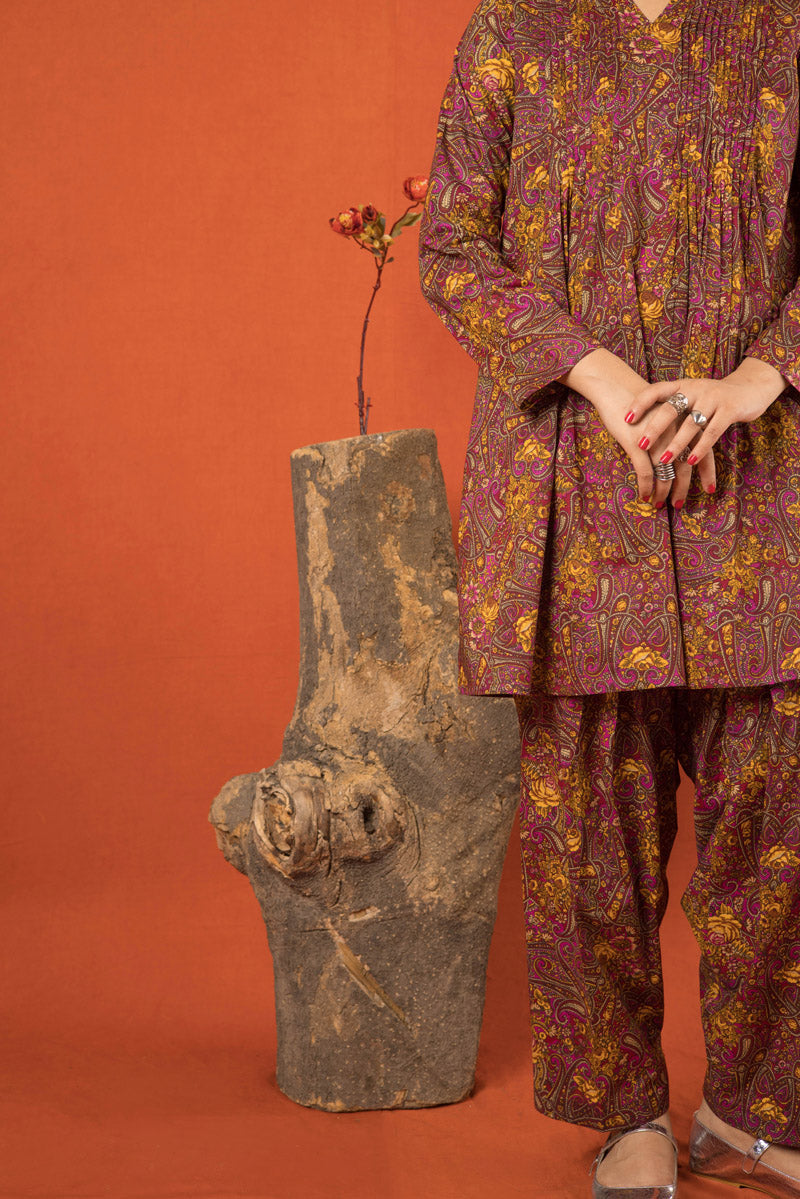 Generation - In The Garden Pleated Set - Cambric - 2 Piece