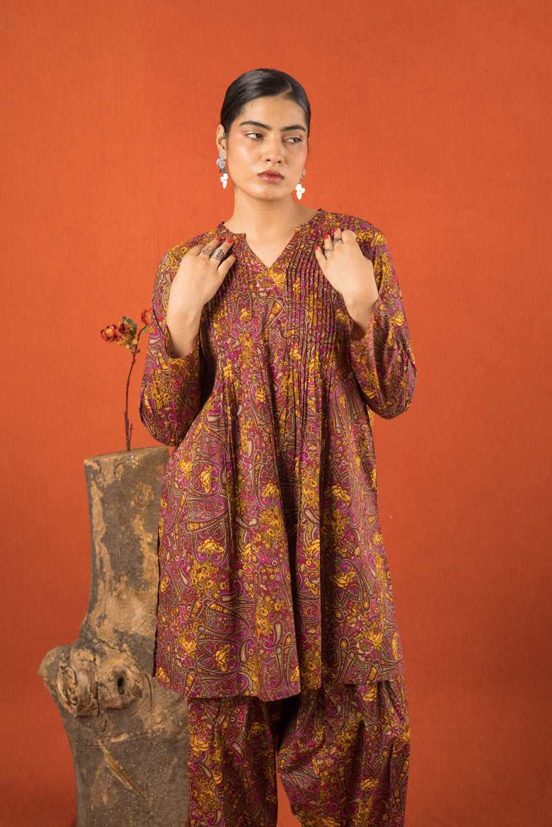 Generation - In The Garden Pleated Set - Cambric - 2 Piece