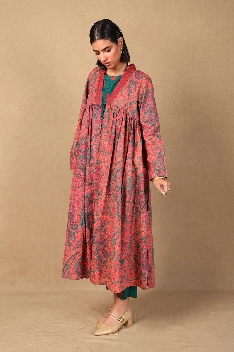 Generation - Boho Paisley 3 Piece - Cambric - Green