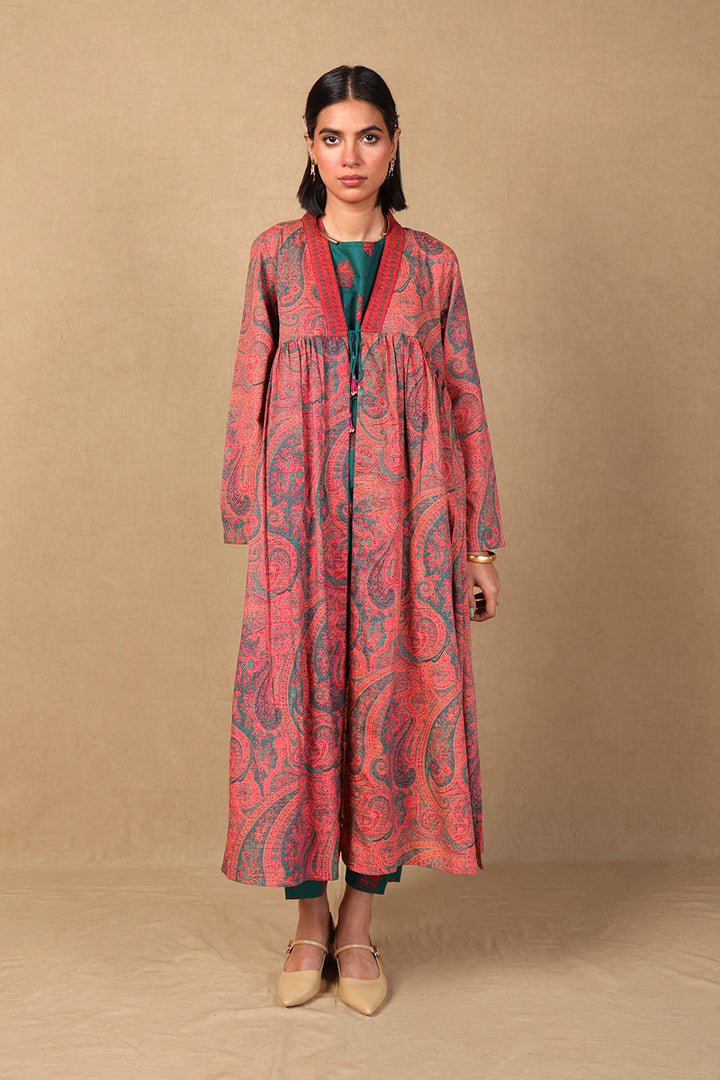 Generation - Boho Paisley 3 Piece - Cambric - Green