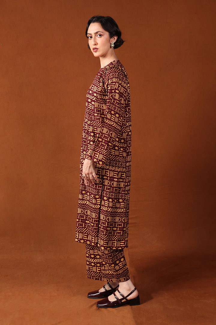 Generation - African Safari - Cambric - Maroon - 2 Piece