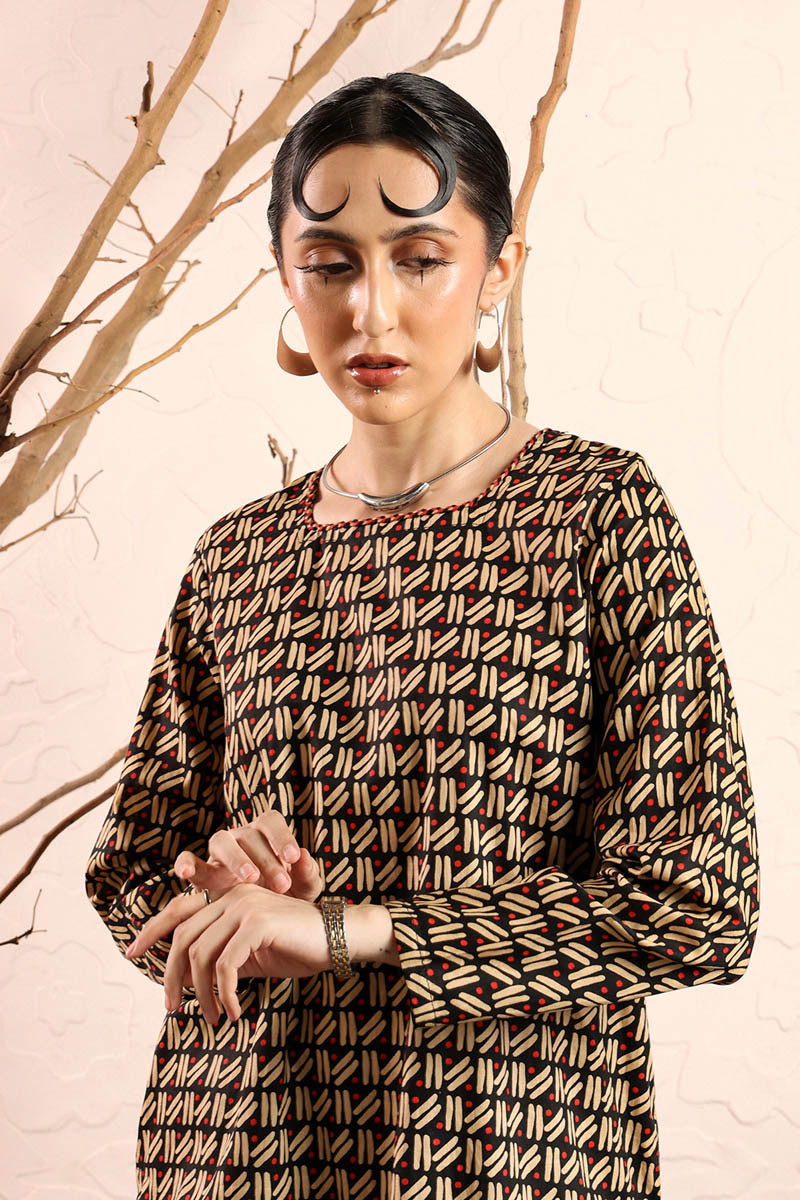 Generation - Printed African Safari 2 Piece - Cambric - Black
