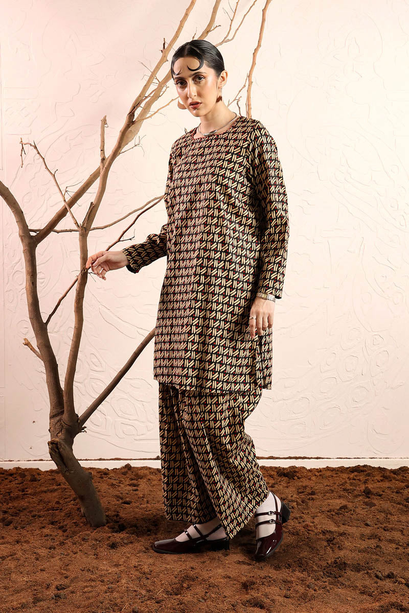 Generation - Printed African Safari 2 Piece - Cambric - Black
