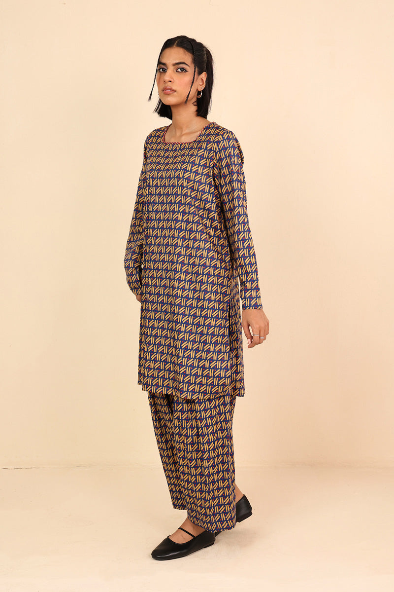 Generation - Printed African Safari 2 Piece - Cambric - Black