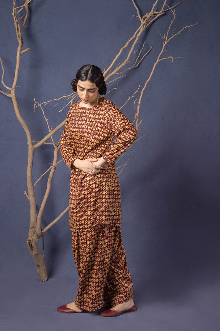 Generation - Printed African Safari 2 Piece - Cambric - Black