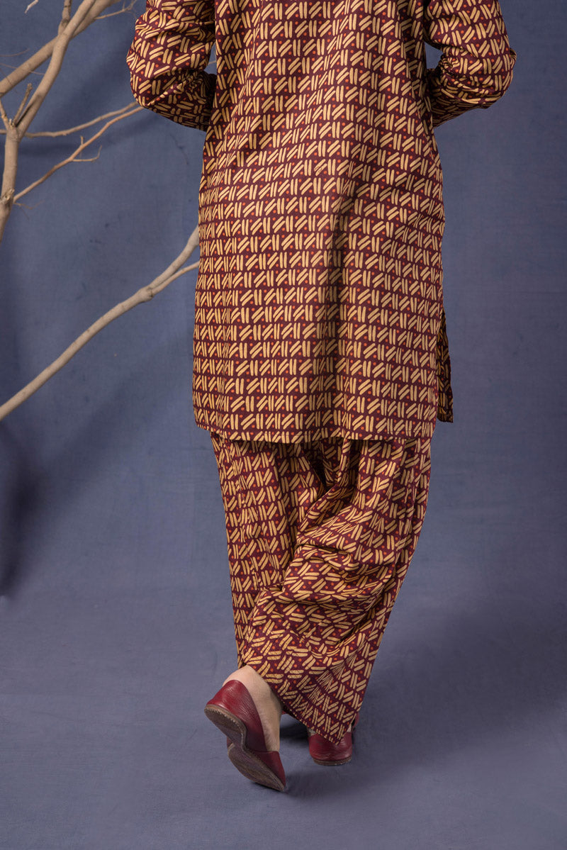 Generation - Printed African Safari 2 Piece - Cambric - Black