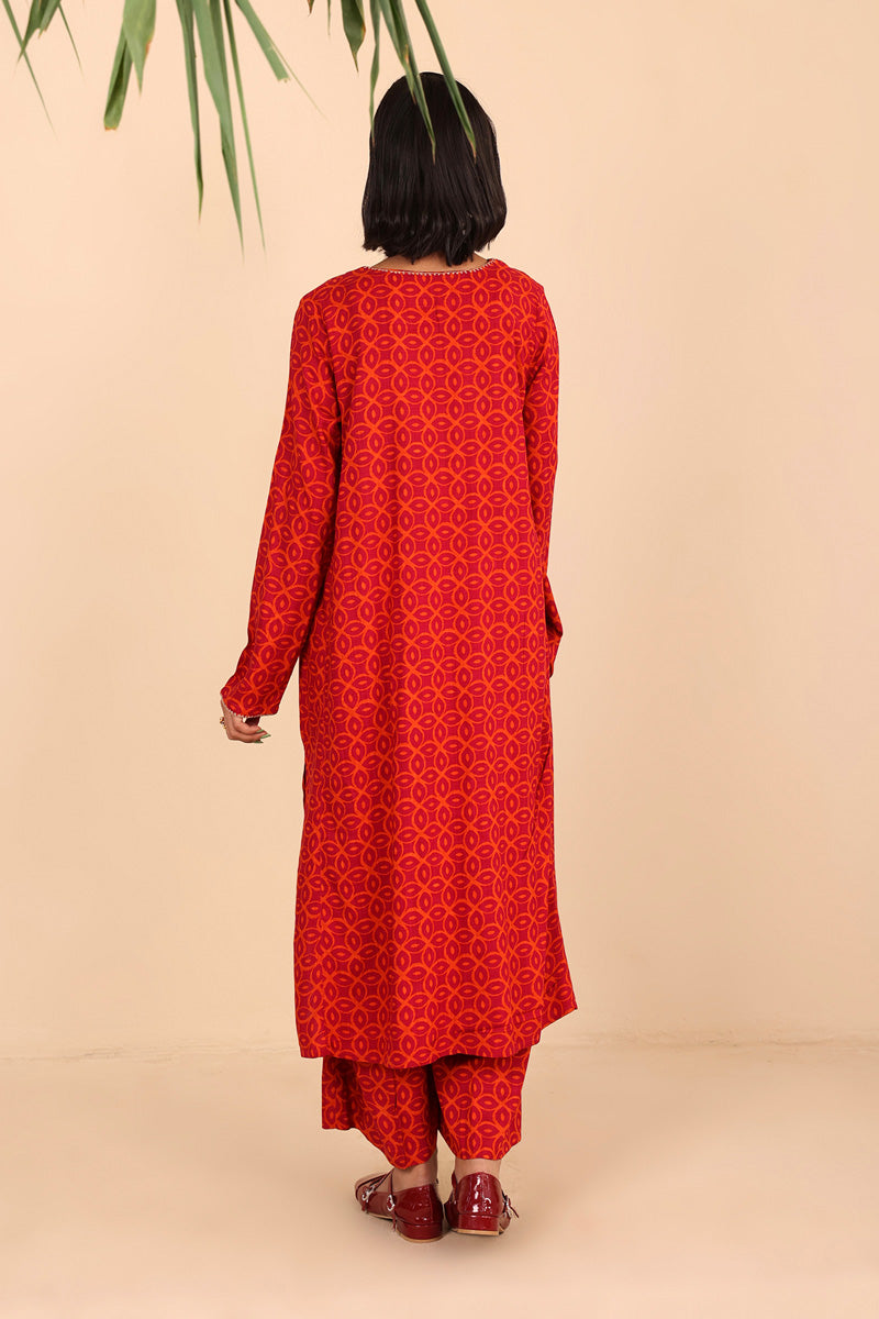 Generation - Embroidered Zawiya 2 Piece - Cambric - Black