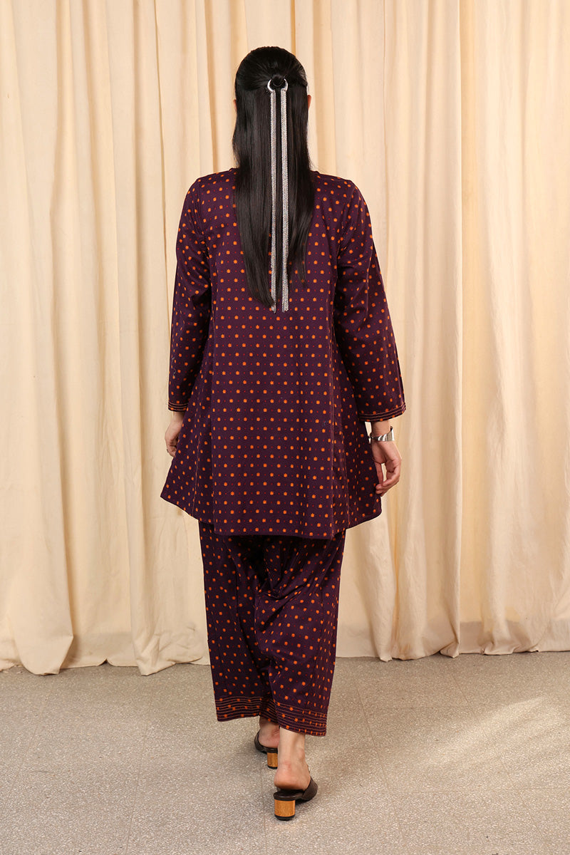 Generation - Panelled Floret - Cambric - Black - 2 Piece