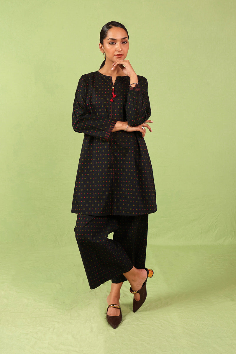 Generation - 2 Piece Floret Collection - Cambric - Black