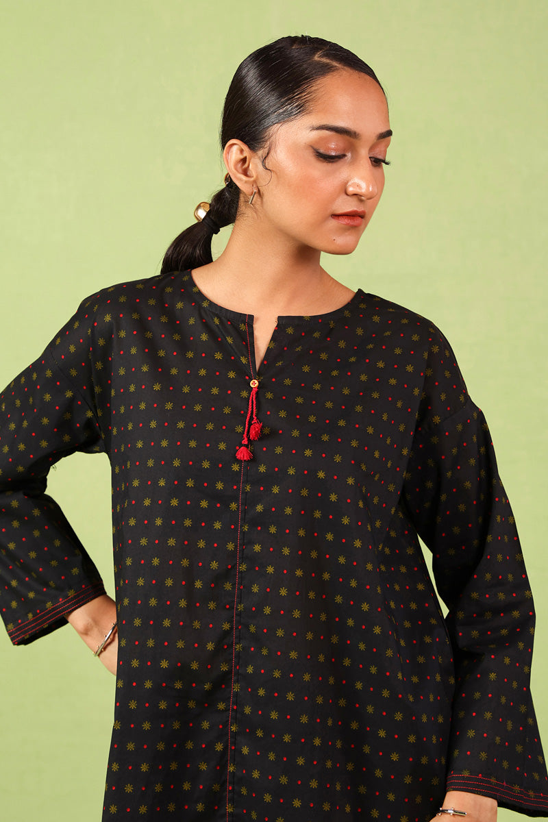 Generation - 2 Piece Floret Collection - Cambric - Black