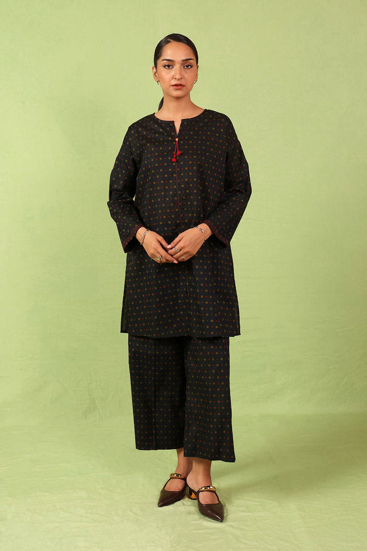 Generation - 2 Piece Floret Collection - Cambric - Black