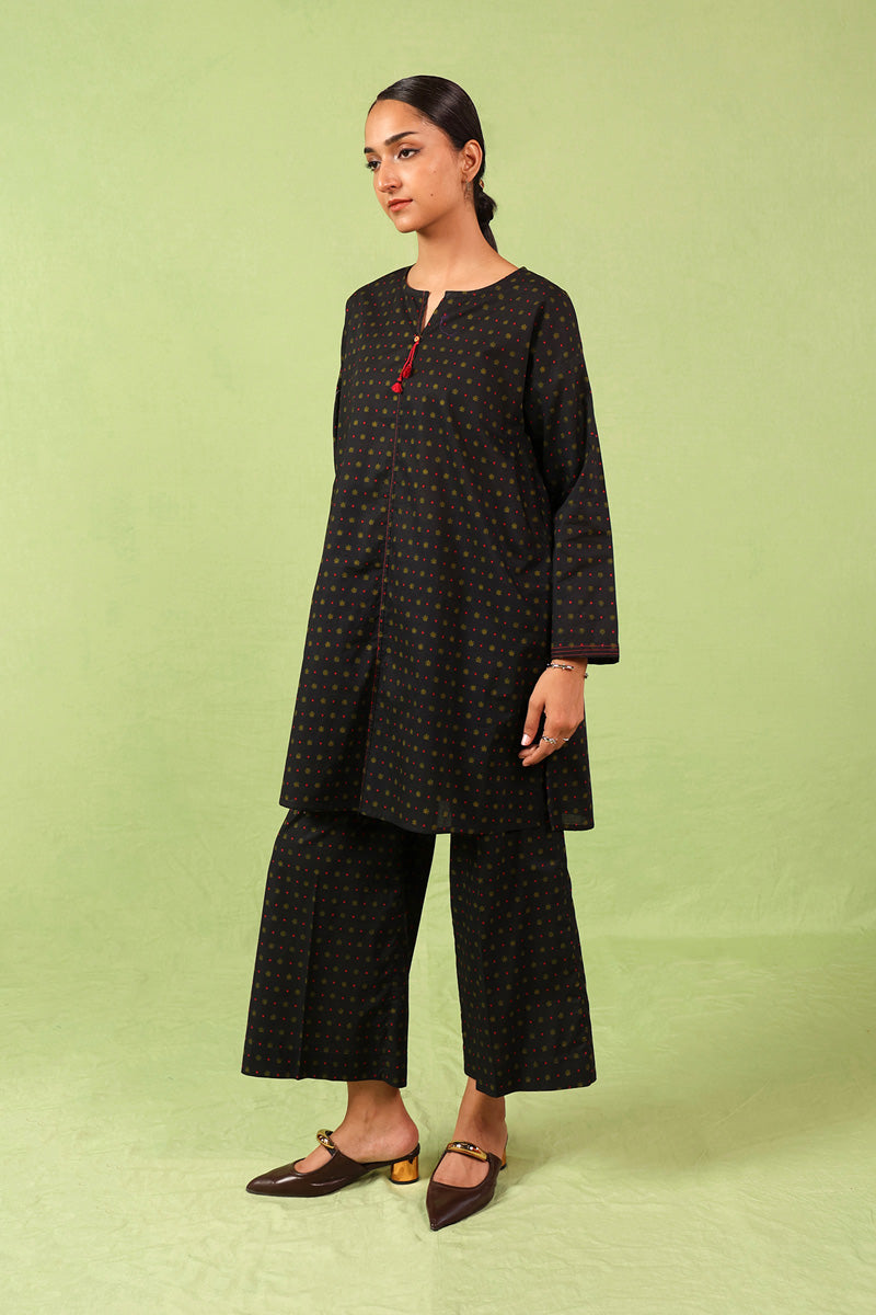 Generation - 2 Piece Floret Collection - Cambric - Black