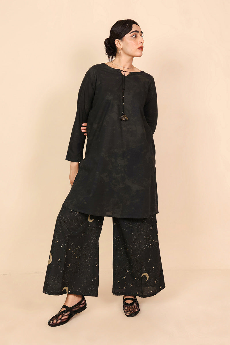 Generation - The Cosmos Cosmic - Slub Khaddar - Black - 2 Piece
