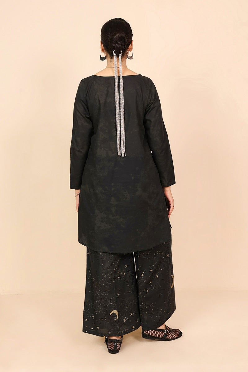 Generation - The Cosmos Cosmic - Slub Khaddar - Black - 2 Piece