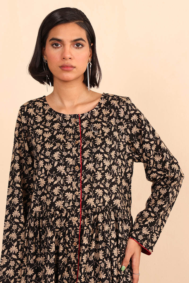 Generation - Chaap Dress - Cambric - Black - 1 Piece