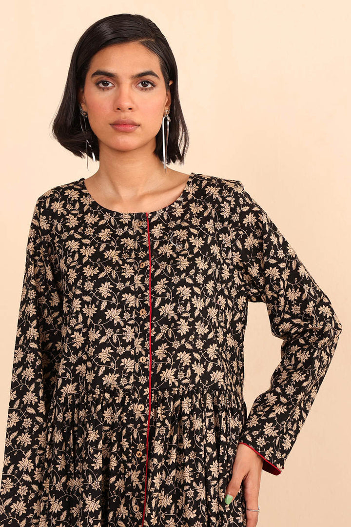 Generation - Chaap Dress - Cambric - Black - 1 Piece