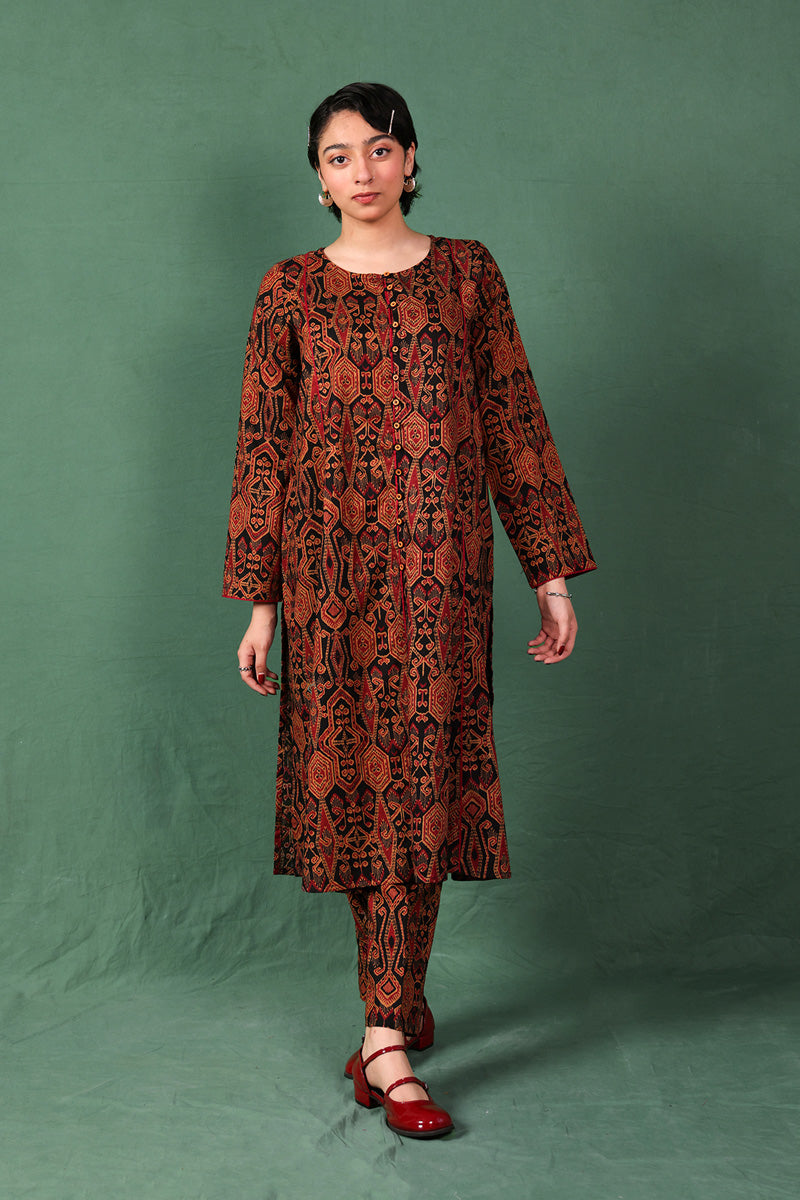 Generation - Ikat - Cambric - Black - 2 Piece