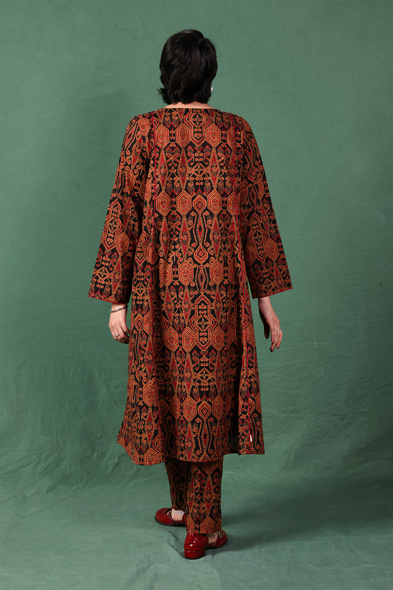 Generation - Ikat - Cambric - Black - 2 Piece