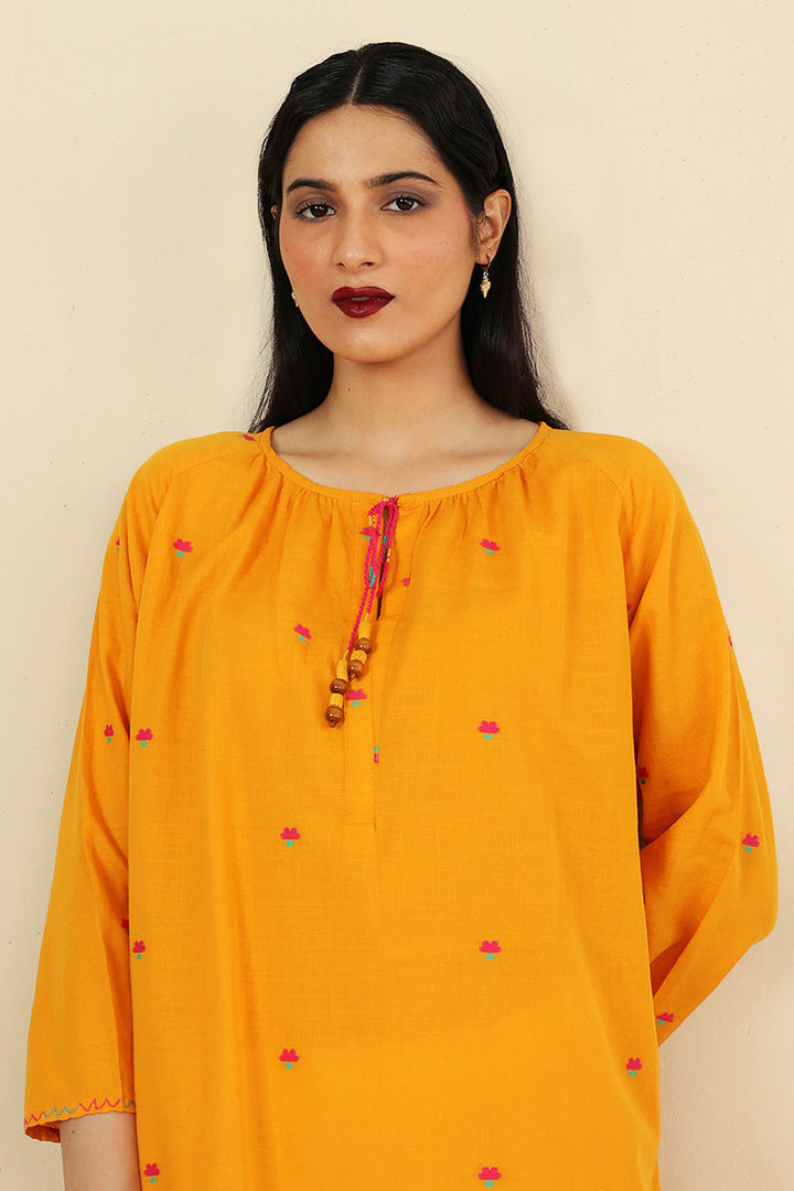 Generation - Khaddiyan Tasseled Shirt - Cambric - 1 Piece