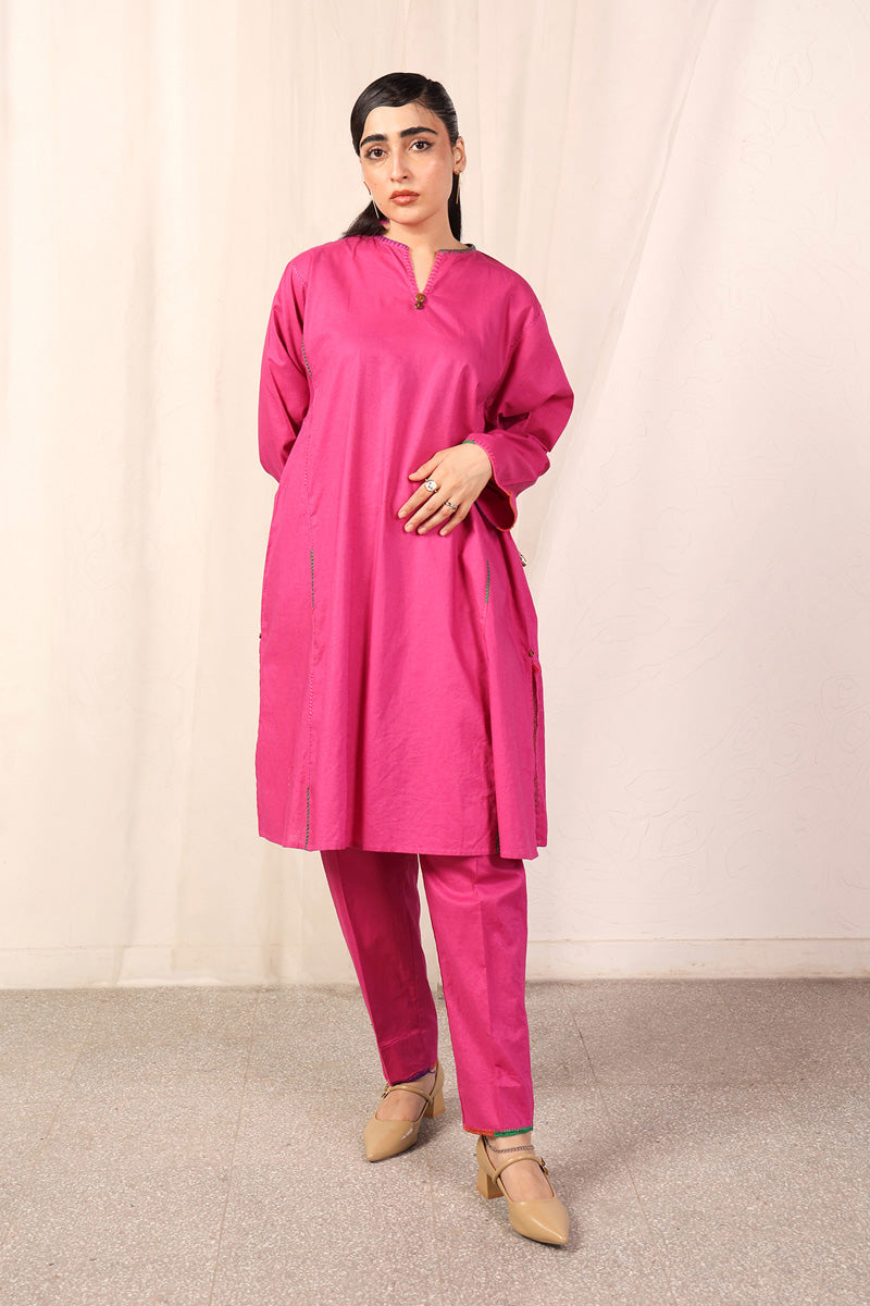 Generation - Baharaan Set - Pink - Cambric - 2 Piece