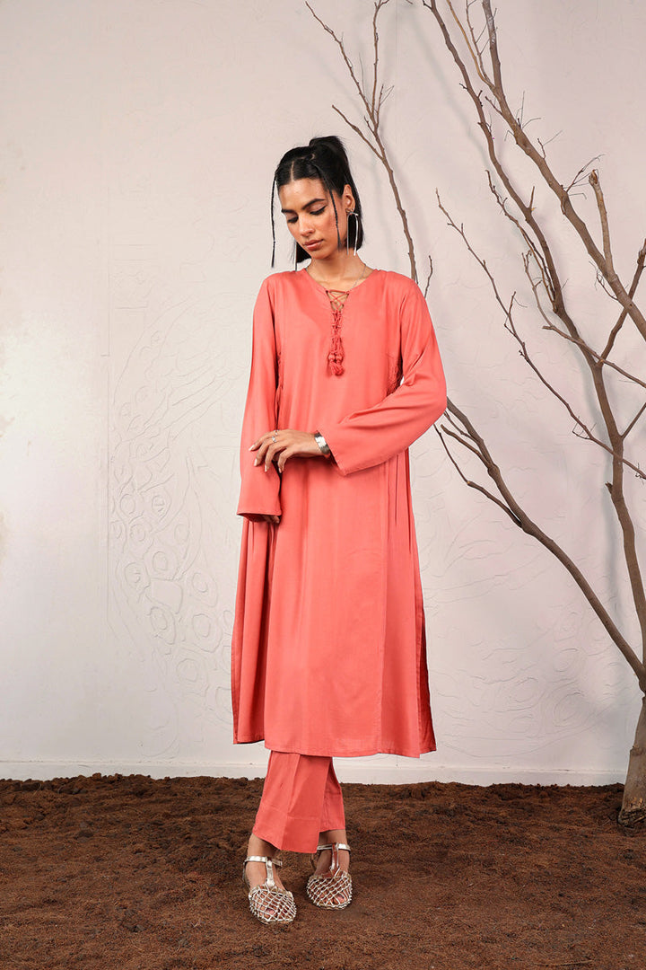 Generation - Vintage Grace 2 Piece Set - Cambric - Coral