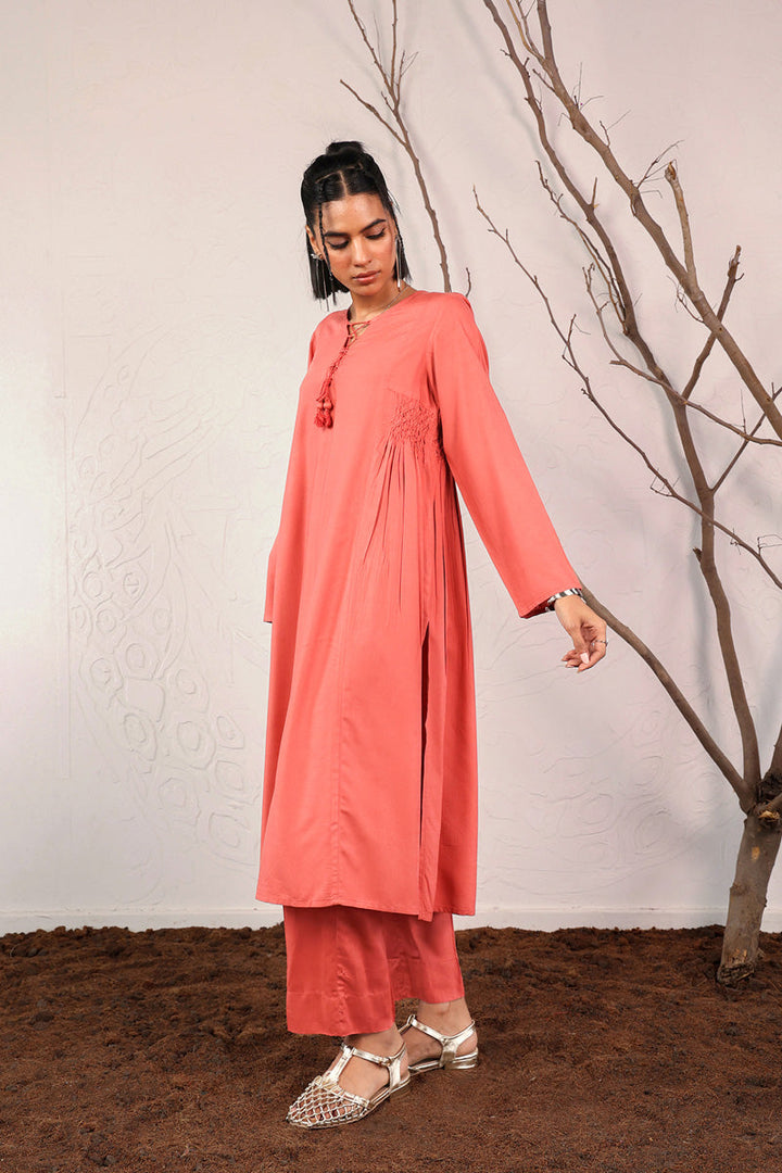 Generation - Vintage Grace 2 Piece Set - Cambric - Coral