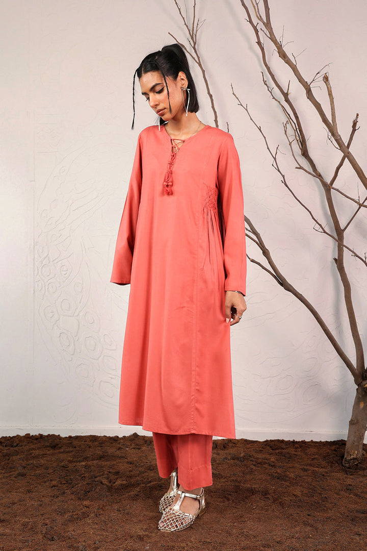 Generation - Vintage Grace 2 Piece Set - Cambric - Coral