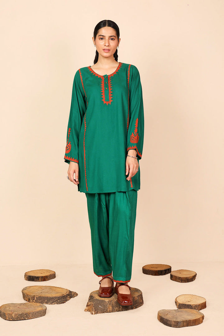 Generation - Tribal Treat - Cambric - Green - 2 Piece