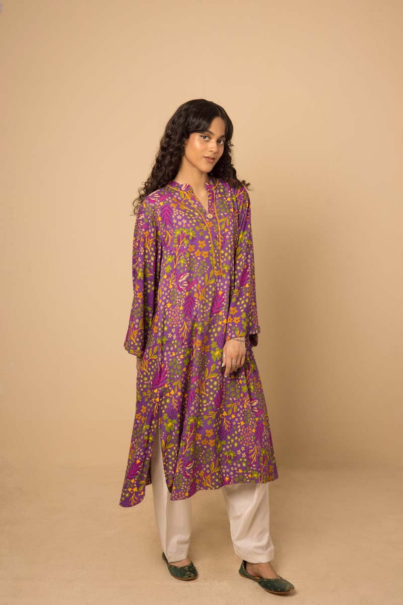 Generation - Tribal Treat Kurta - Cambric - Black - 1 Piece