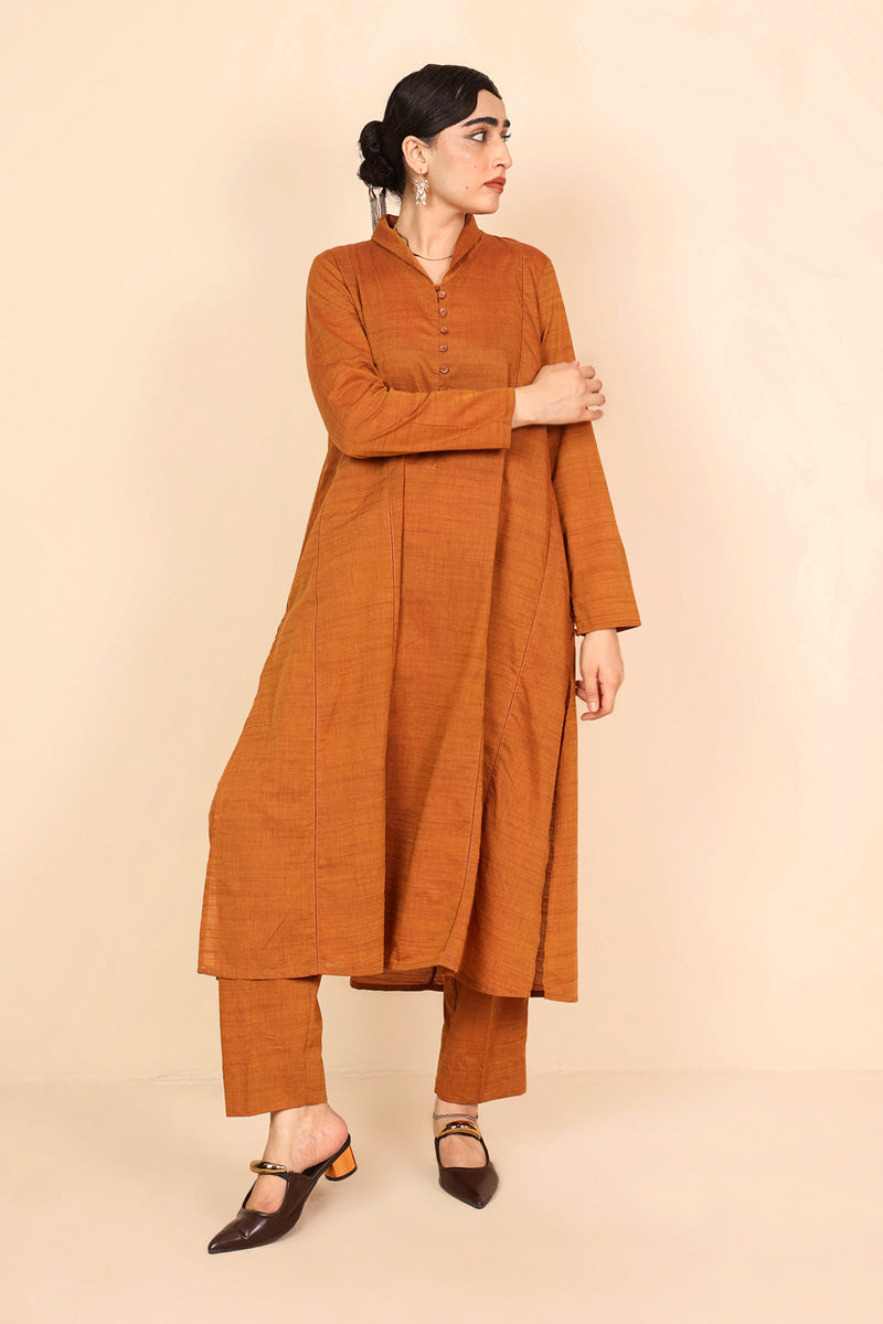 Generation - Flared Maximal - Brown - Cambric - 2 Piece
