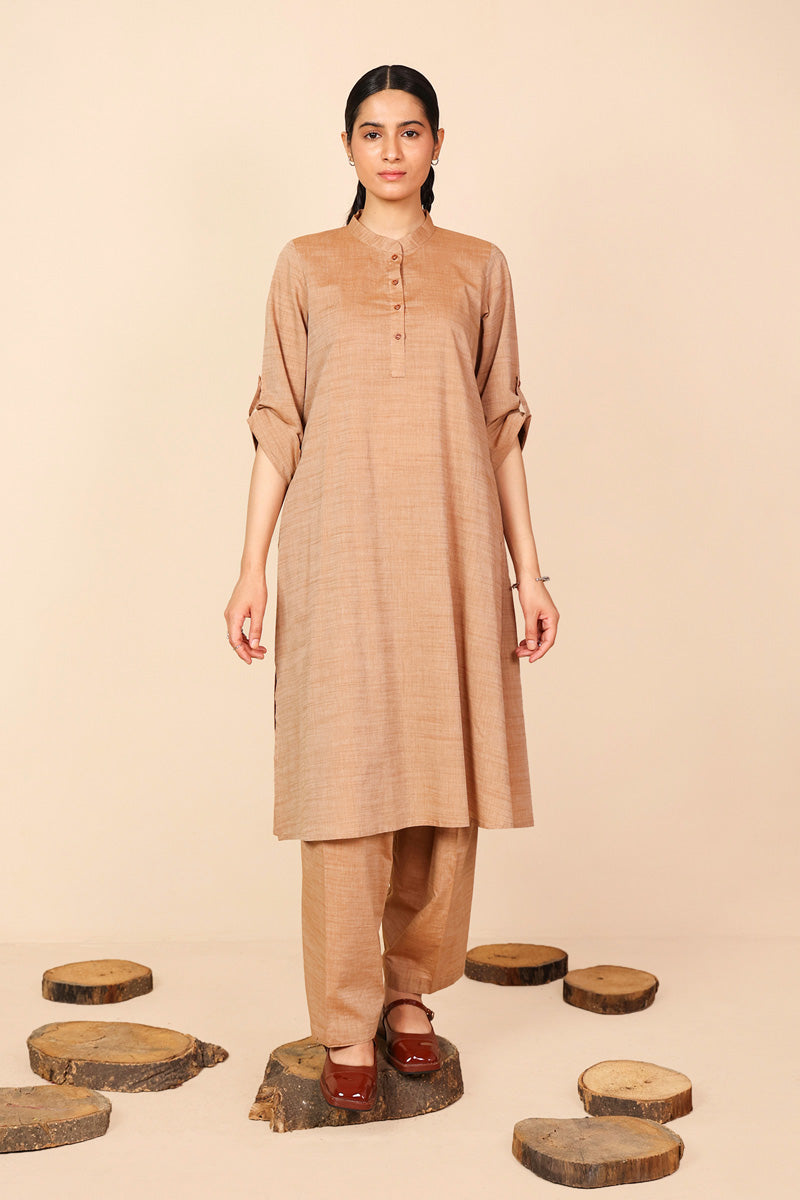 Generation - Cuffed Maximal - Cambric - Beige - 2 Piece