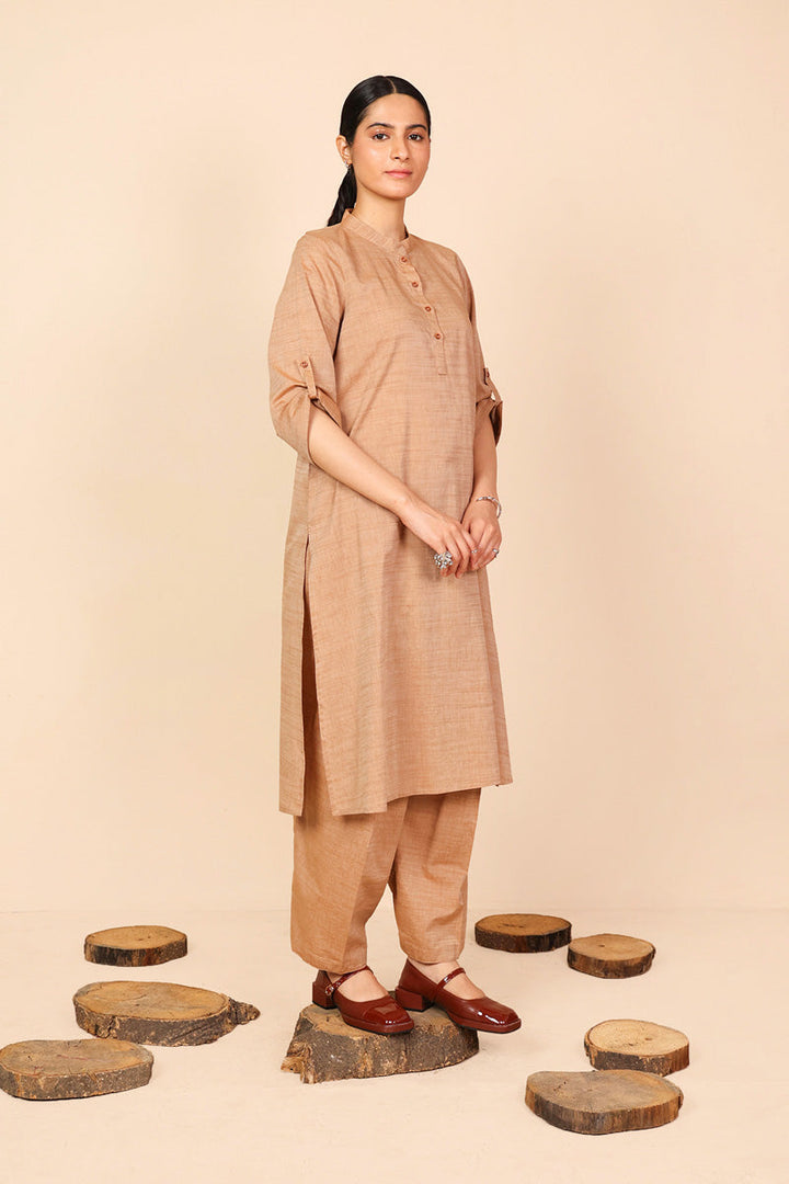 Generation - Cuffed Maximal - Cambric - Beige - 2 Piece