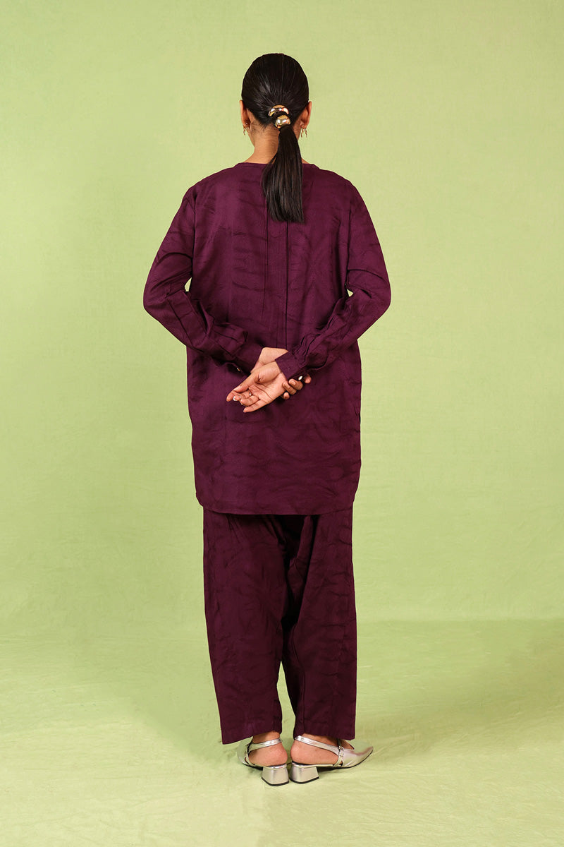 Generation - Contemporary Retro Funk - Jacquard - Purple