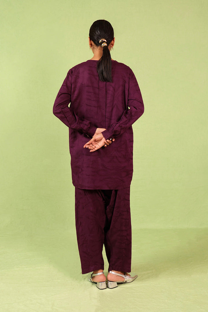 Generation - Contemporary Retro Funk - Jacquard - Purple