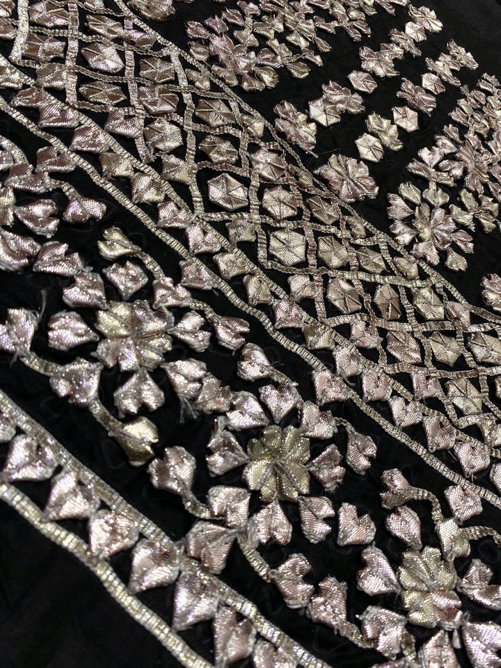 Design by Amina - Lawn Gota Work Trousers - 03 - Studio by TCS