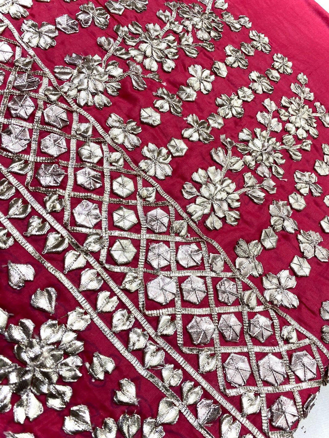Design by Amina - Lawn Gota Work Trousers - 08 - Studio by TCS