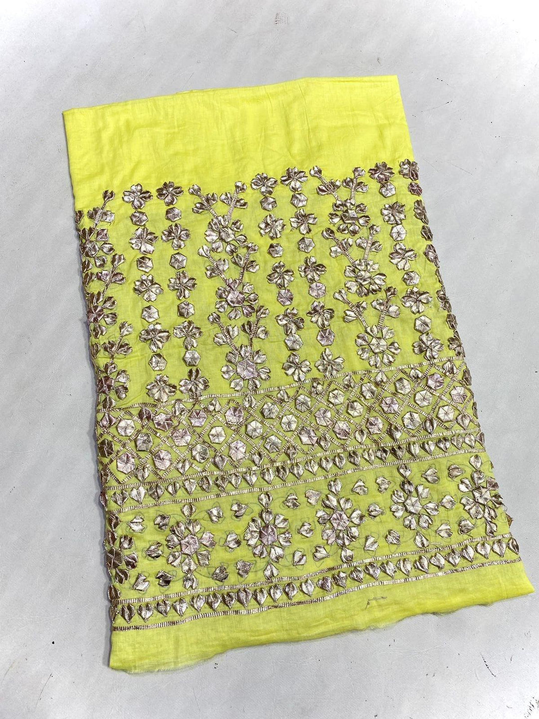 Design by Amina - Lawn Gota Work Trousers - 14 - Studio by TCS