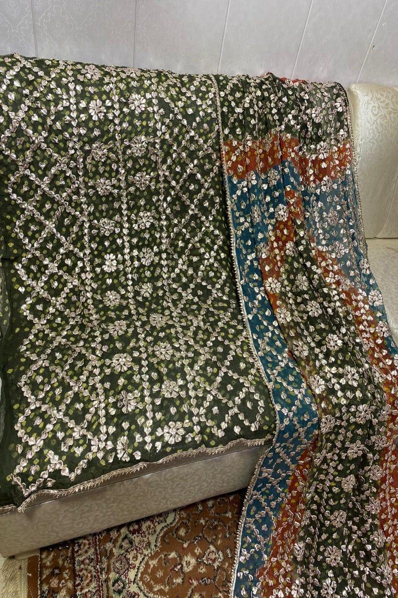 Design by Amina - Chiffon Heavy Gota Jaal Chundri 2 Piece - 05 - Studio by TCS