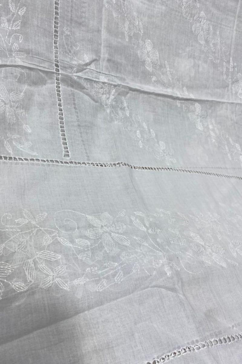 Design by Amina - Hand Embroidered Thread Work Dupatta - 05 - Studio by TCS
