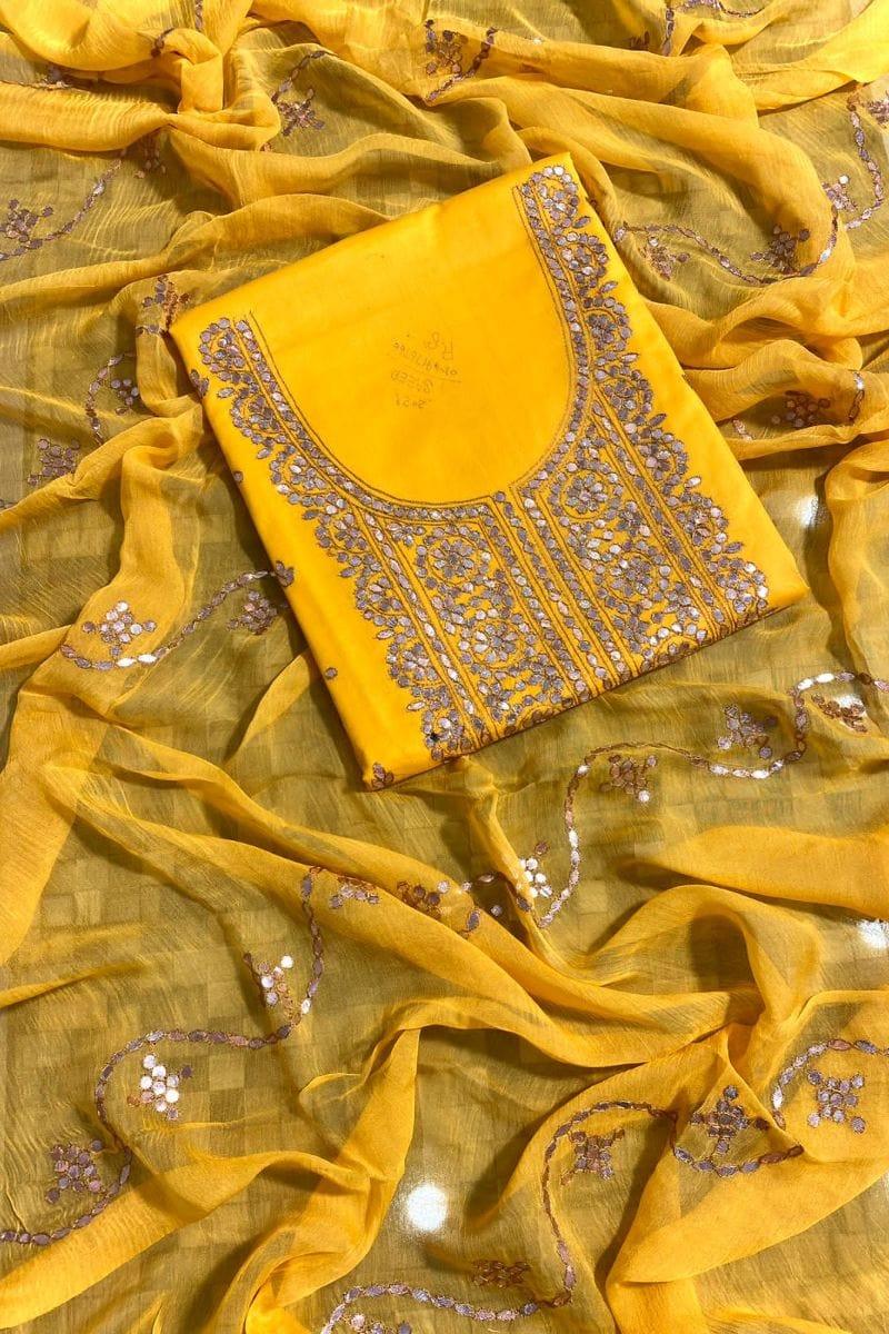 Design by Amina - Bareeza Lawn Press Gota 2 Piece Suit - 03 - Studio by TCS
