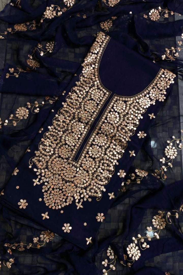 Design by Amina - Bareeza Lawn Press Gota 2 Piece Suit - 05 - Studio by TCS