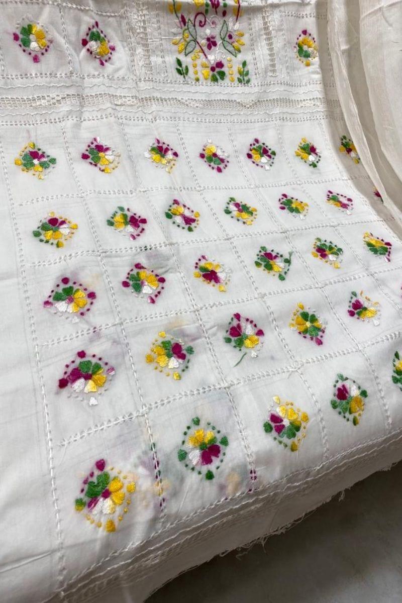 Design by Amina - Hand Embroidered Lawn 3 Piece - 05 - Studio by TCS