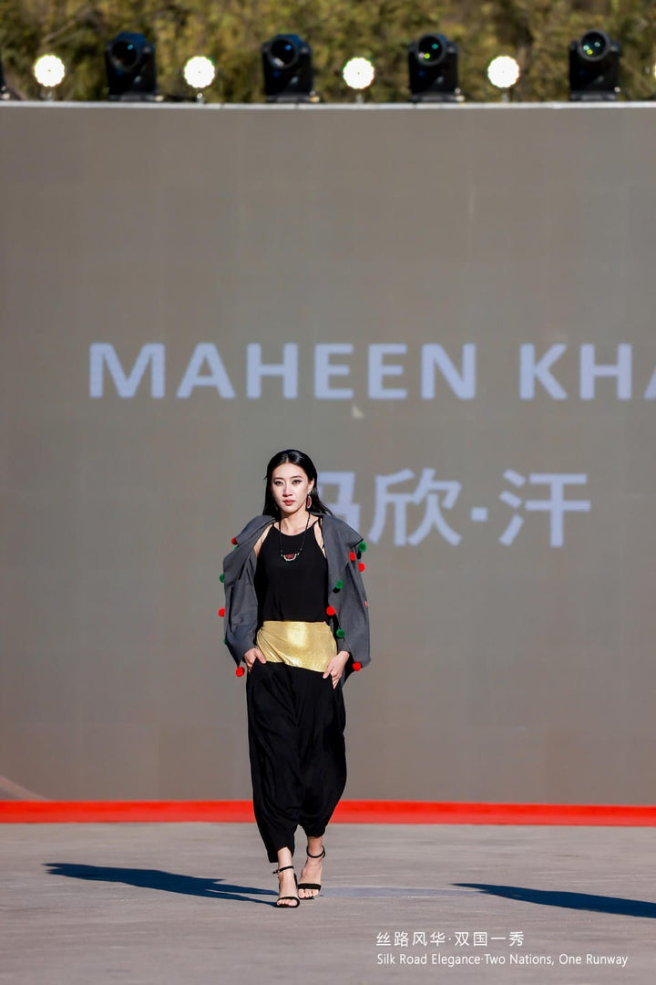 Gulabo - Highway Heirloom - Charcoal Grey - Malasian Khaddar - 1 Piece