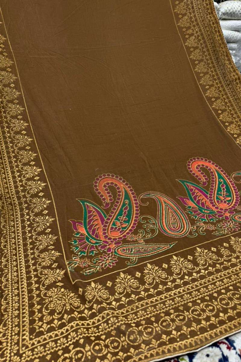 Designs By Amina - Block Print Work Shawl 11