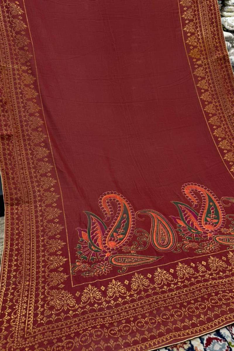 Designs By Amina - Block Print Work Shawl 14