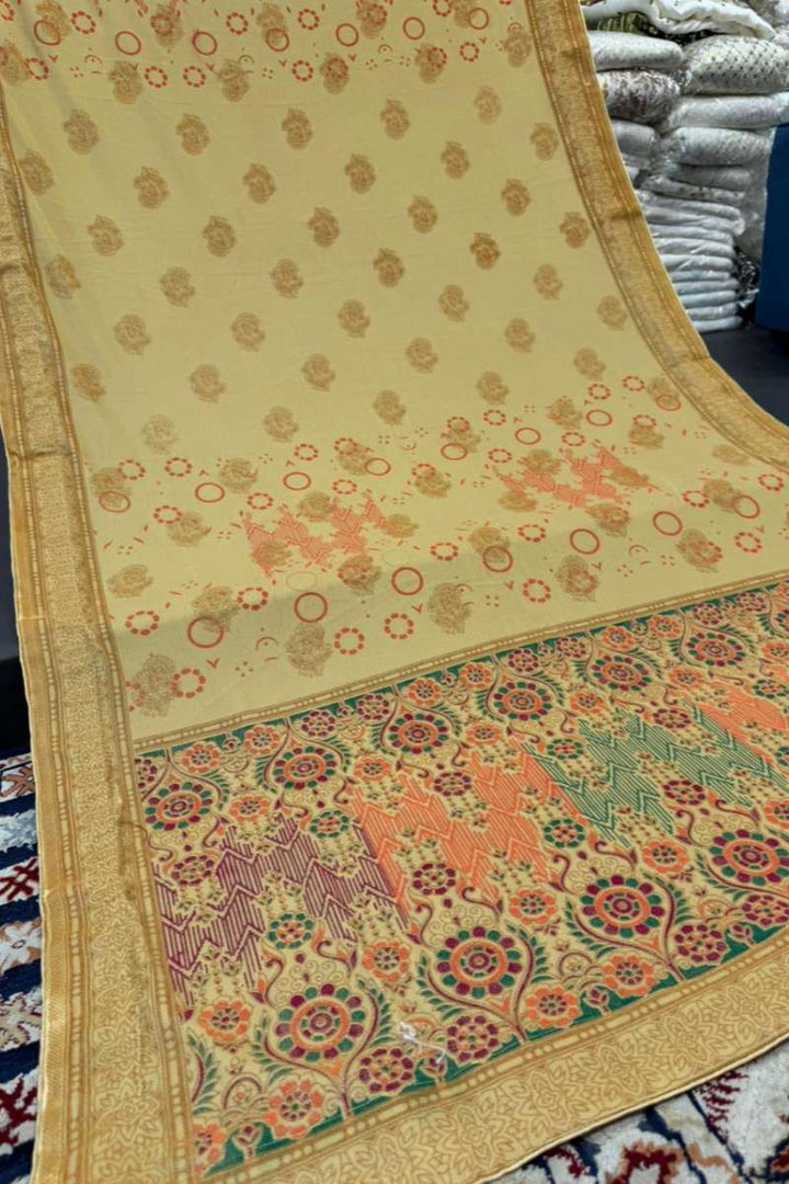 Designs By Amina - Block Print Work Shawl 9