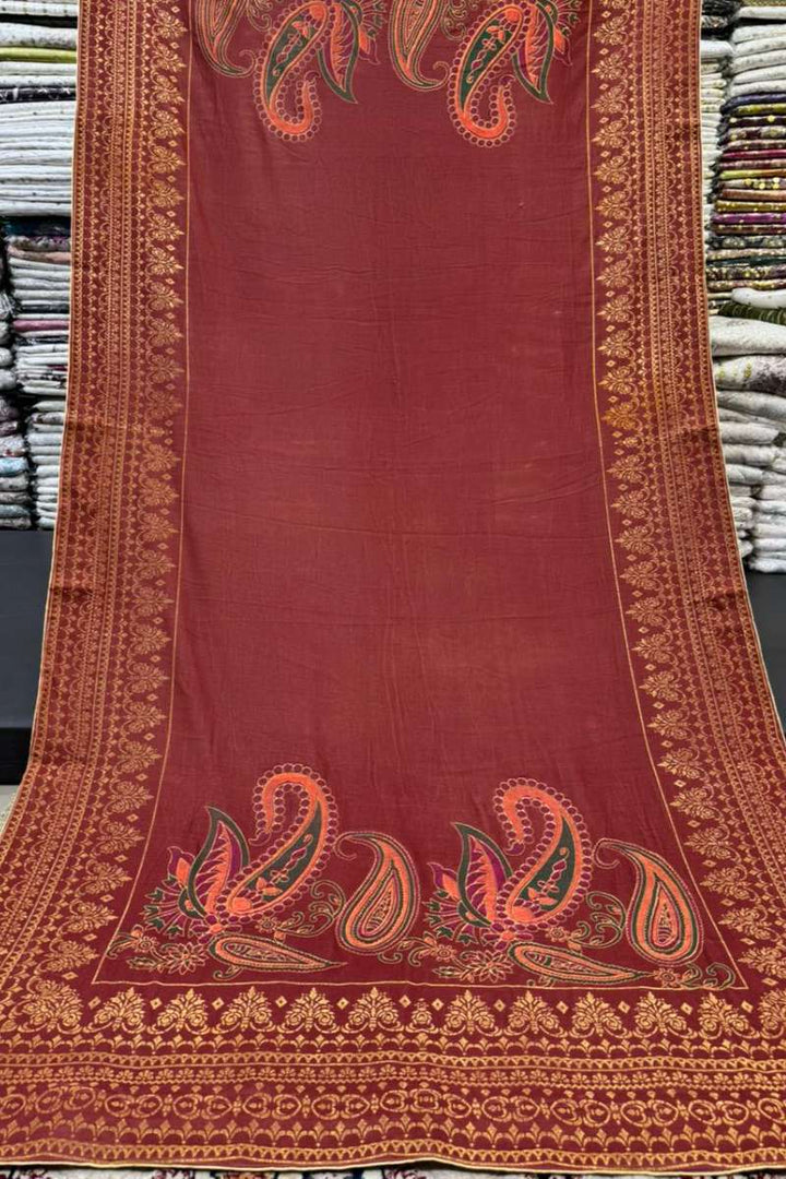 Designs By Amina - Block Print Work Shawl 14