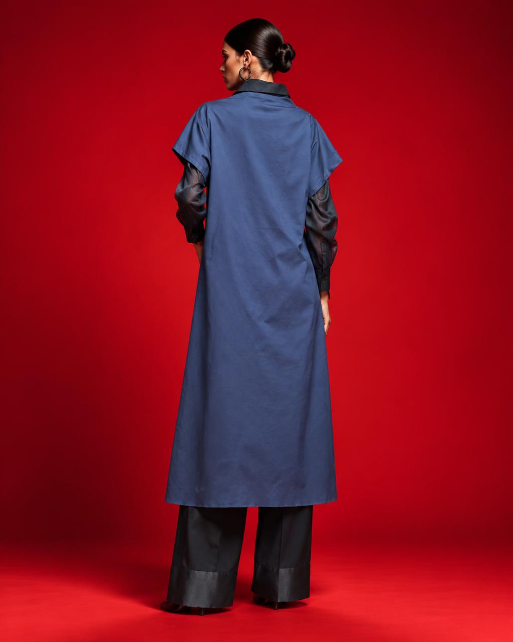 Gulabo FORM - LOOK 4 Top Blue 1 Piece