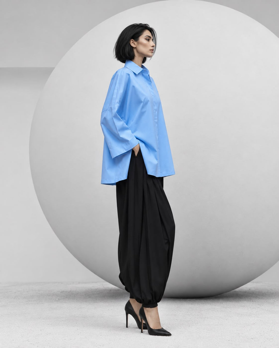 Gulabo FORM - LOOK 2 Top Blue 1 Piece