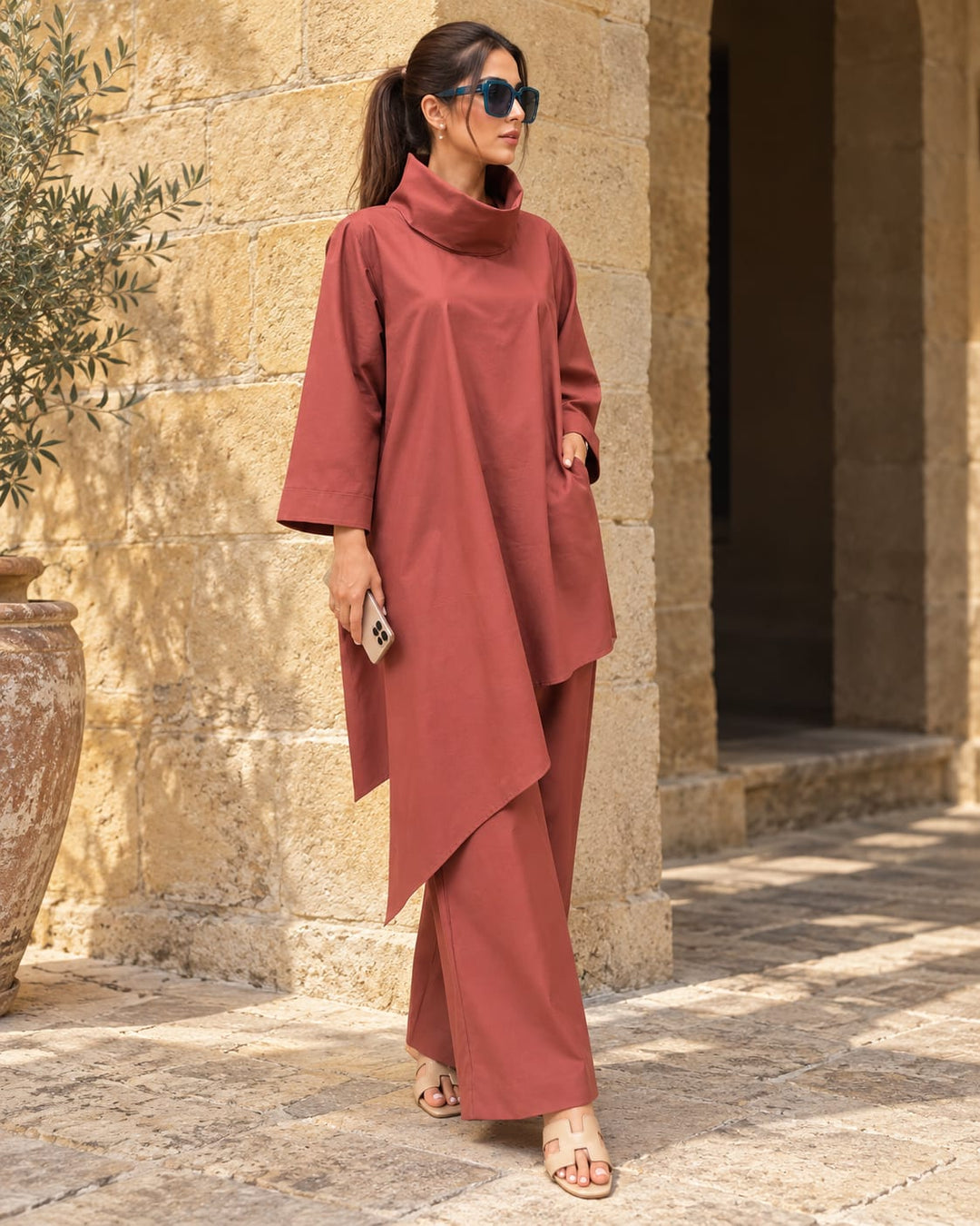 Gulabo FORM - LOOK 8 Brown 2 Piece